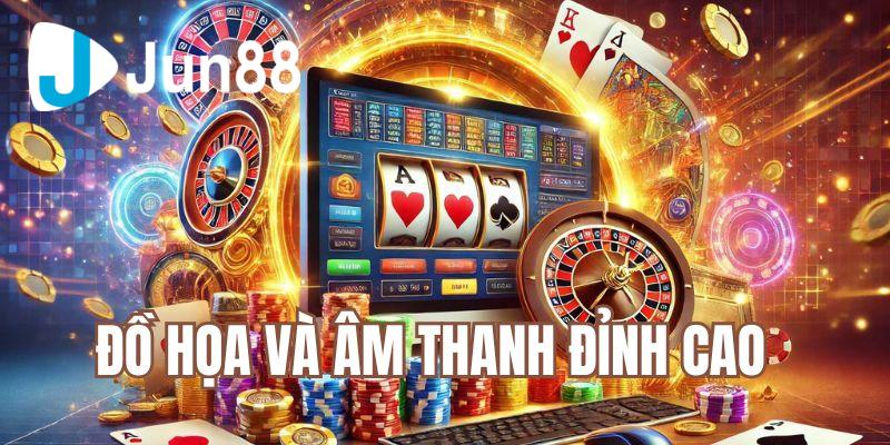 Đánh giá các ưu điểm nổi bật tại sảnh nổ hũ Jun88