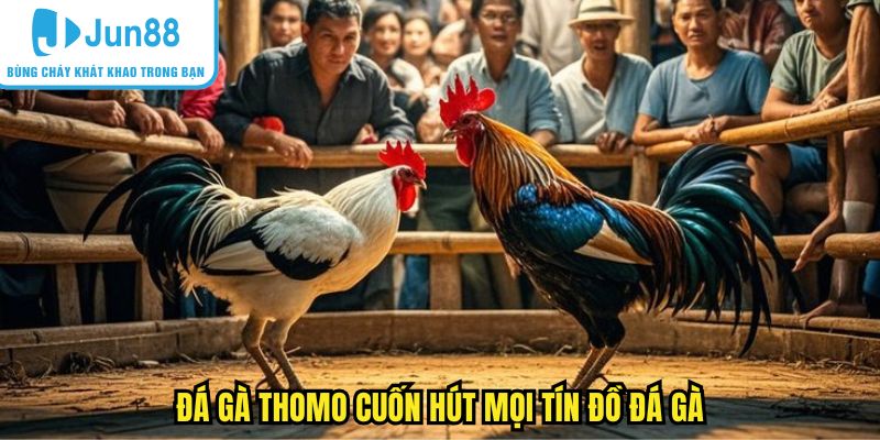 Đá gà Thomo cuốn hút mọi tín đồ đá gà